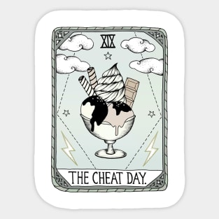 The Cheat Day Sticker